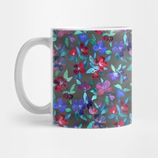 Blossoms in Cherry, Plum and Purple Mug